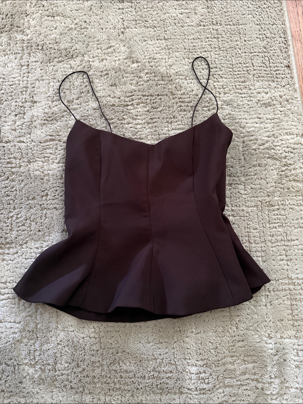 Zara medium woman’s spaghetti strap top